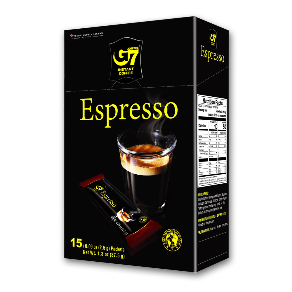 TRUNG NGUYEN LEGEND G7 espresso sticks box for quick energy on the go