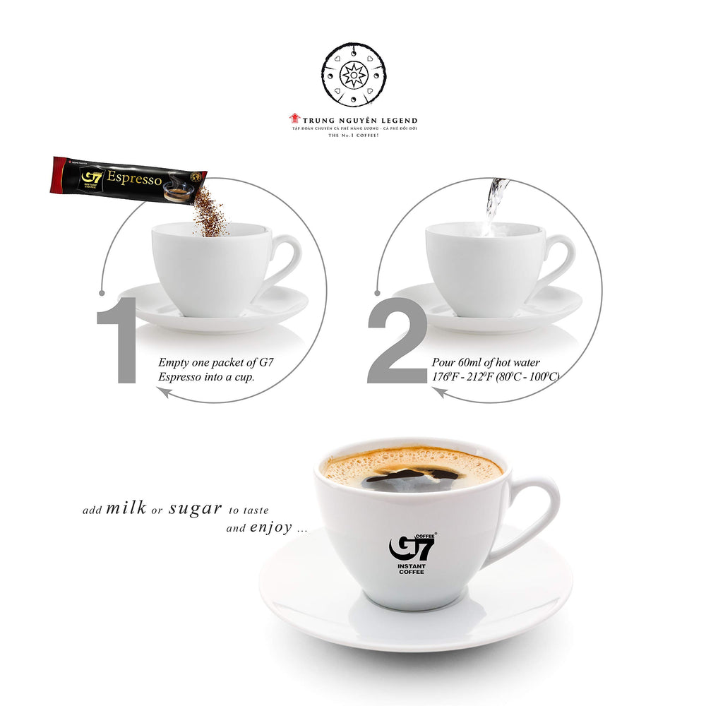Premium presentation box highlighting bold aroma and ease of use