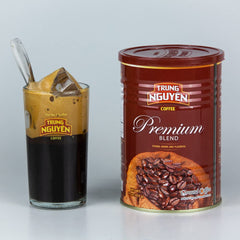 Trung Nguyen Premium Blend chocolate notes highlight a velvety finish with every brew.