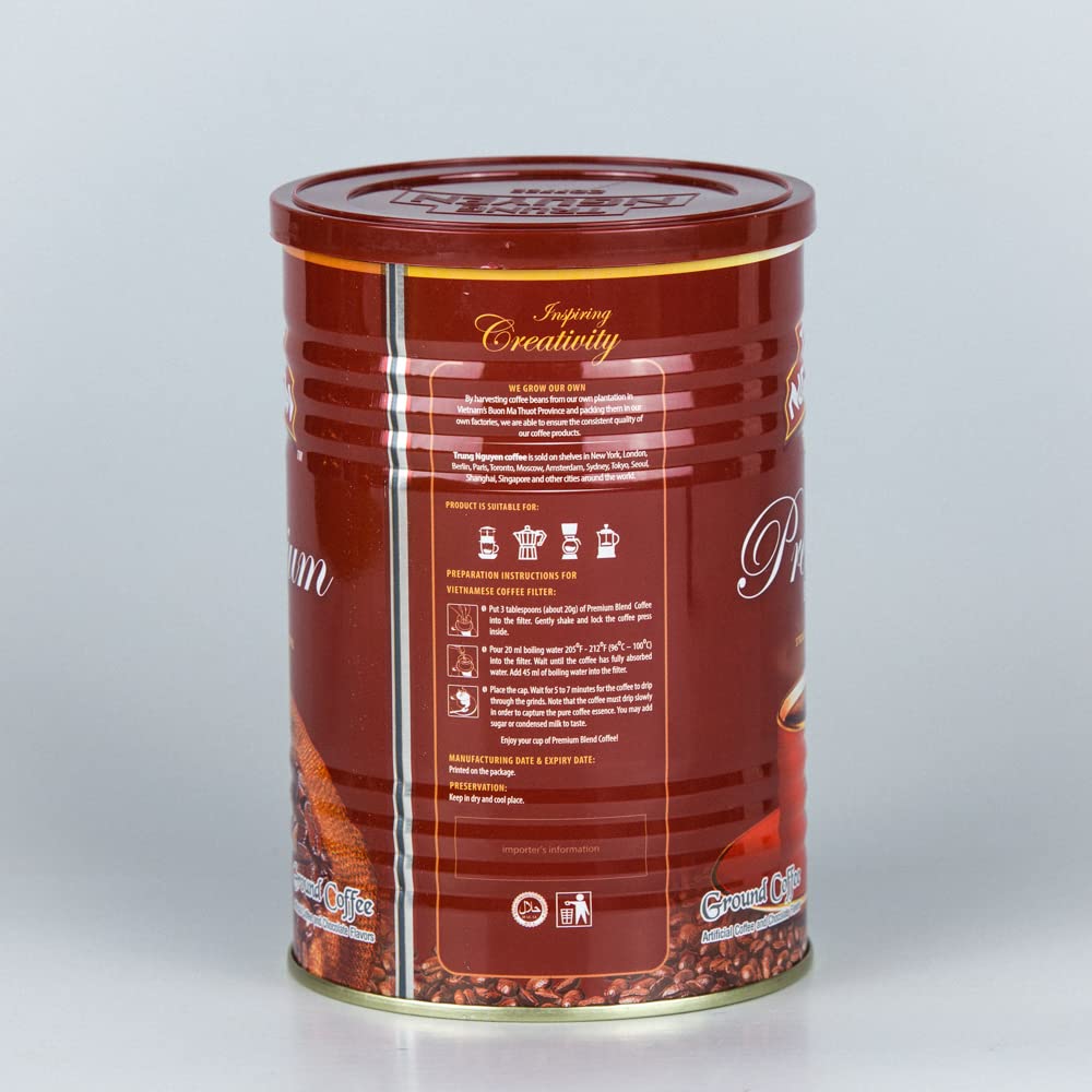 Trung Nguyen Premium Blend aroma fuels morning rituals and quick caffeine boosts.