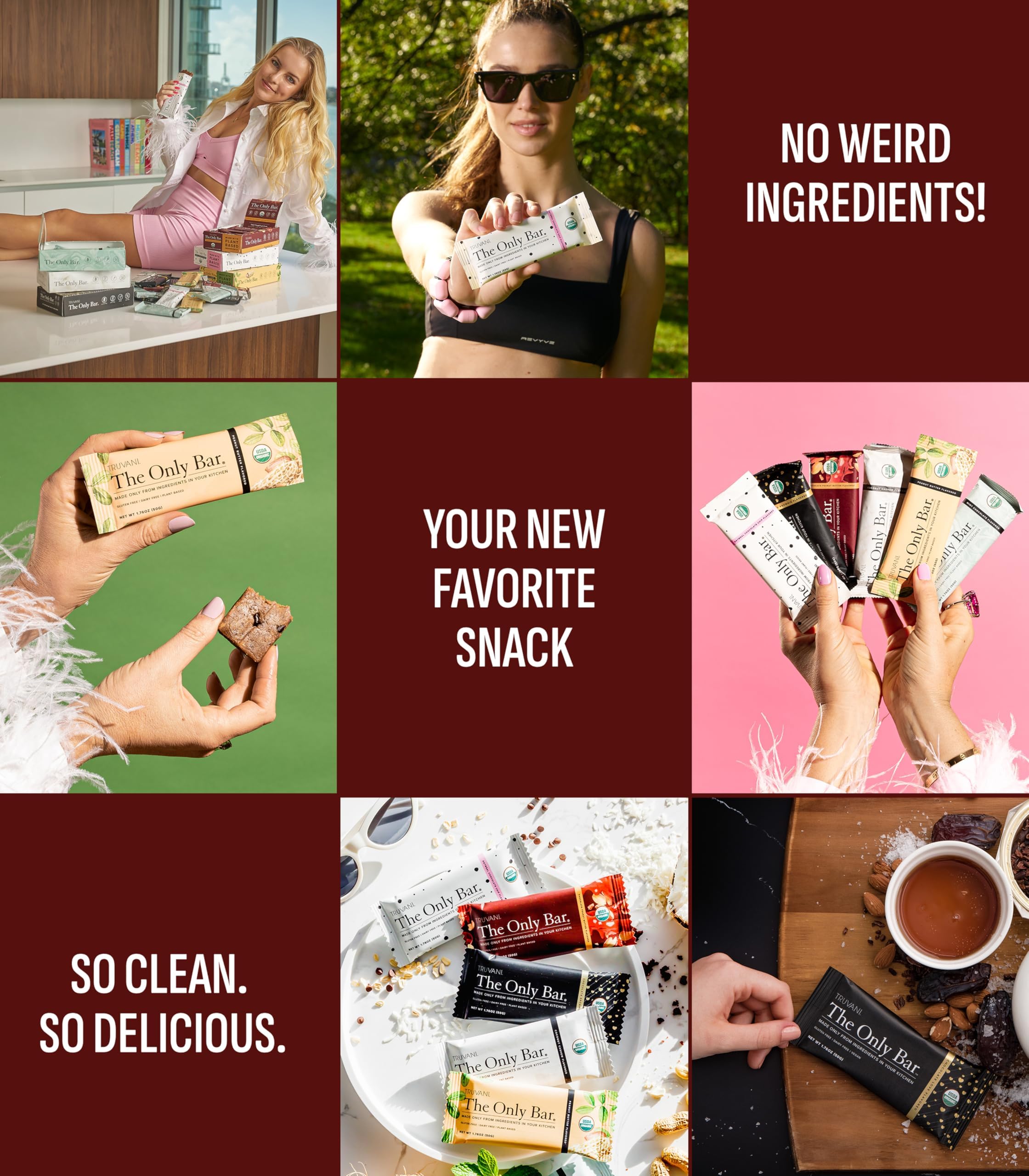 Truvani bar on-the-go in a busy lifestyle setting