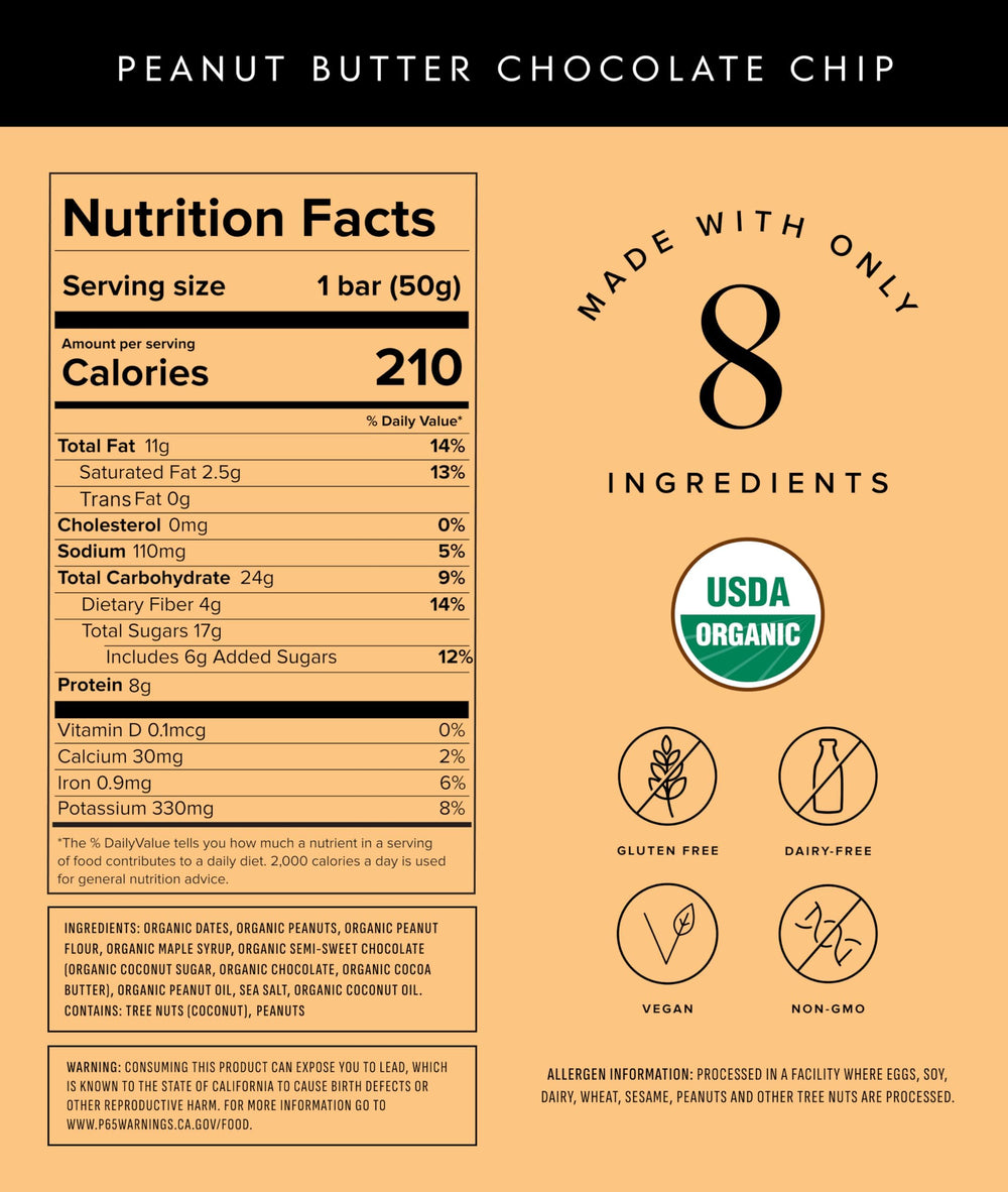 Truvani bar closeup shows texture and natural ingredients for a satisfying bite.