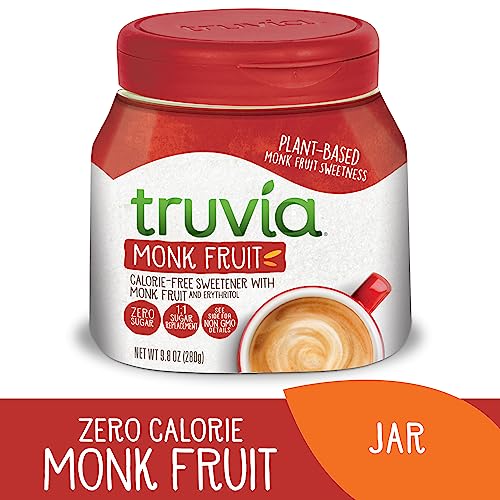 Pouring Truvia into coffee demonstrates easy dose and smooth sweetness