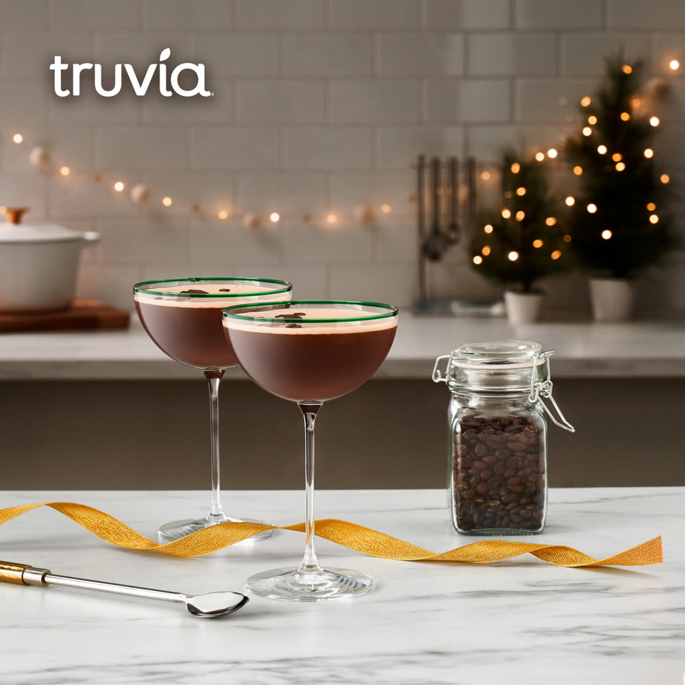 Truvia Monk Fruit Spoonable Jar with yogurt bowl for toppings