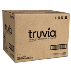 Truvia natural sweetener carton of packets for offices.