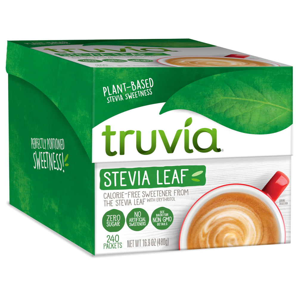 Truvia Original Calorie-Free packets front view for easy pantry pickup