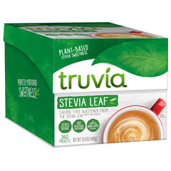 Truvia Original Calorie-Free packets front view for easy pantry pickup