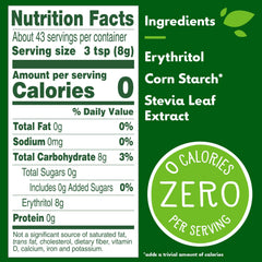 Truvia Sweet Complete bag shows packaging and reseal feature for freshness.