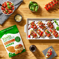 Truvia Sweet Complete Brown in oatmeal for a warm, brown sugar substitute.