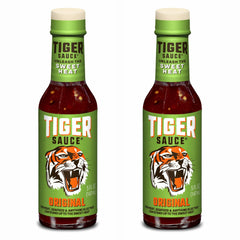 Try Me Tiger Sauce bottle front view showing bold flavor for meals