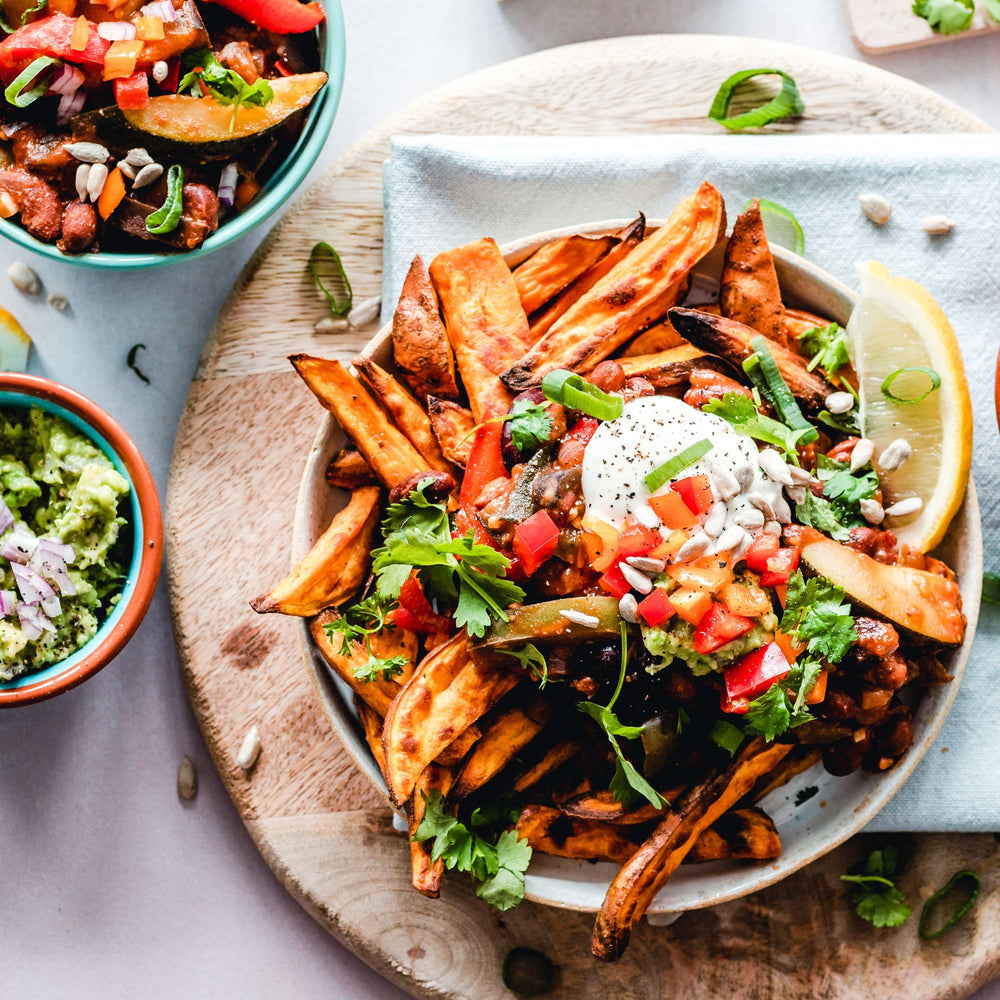 Try Me Yucatan Sunshine habanero sauce dish idea pairs with tacos and grilled veggies.