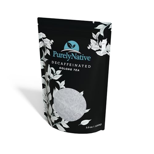 TRYVERA decaf oolong tea process preserves flavor while removing caffeine.