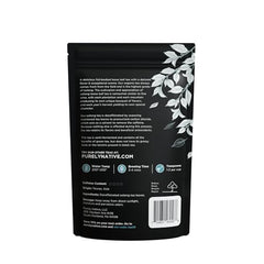 TRYVERA premium loose leaf tea brew suitable for hot or iced preparations.