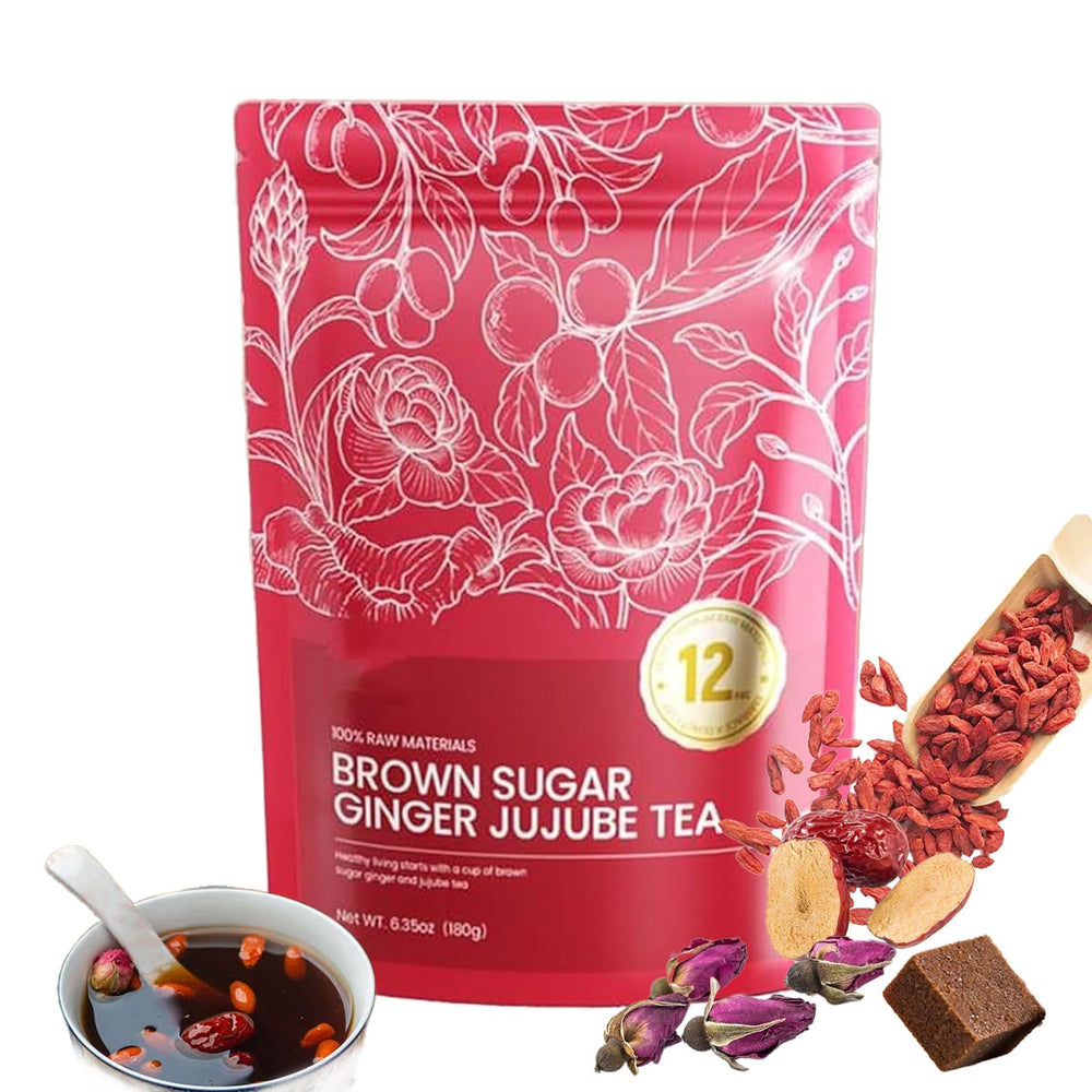 Tsoneoo Velutra Chinese brown sugar ginger tea cubes pack for quick warmth