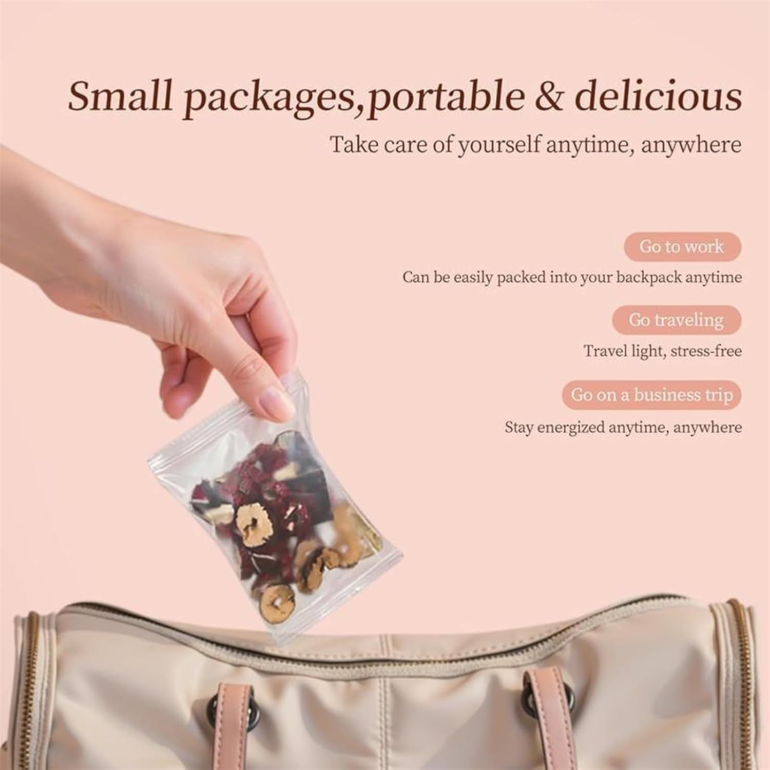 Tsoneoo Velutra individually wrapped tea cubes preserve freshness on the go