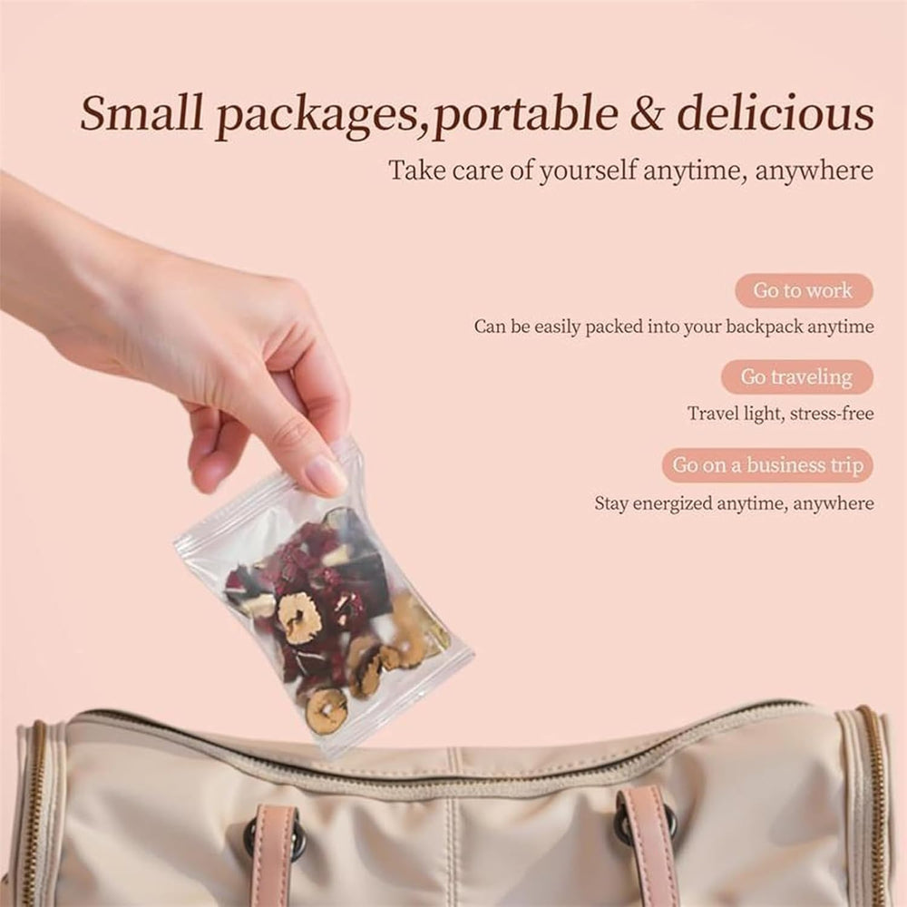 Tsoneoo Velutra individually wrapped tea cubes preserve freshness on the go
