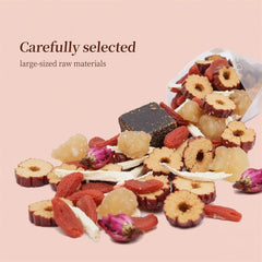 Tsoneoo Velutra jujube and red ginseng tea cubes for balanced flavor