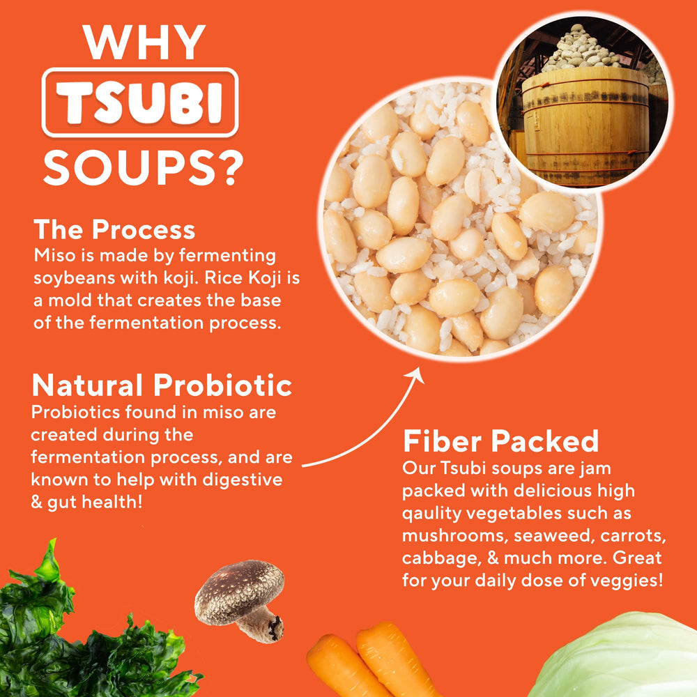 Tsubi Soup made-in-Japan logo on box emphasizes authentic flavor