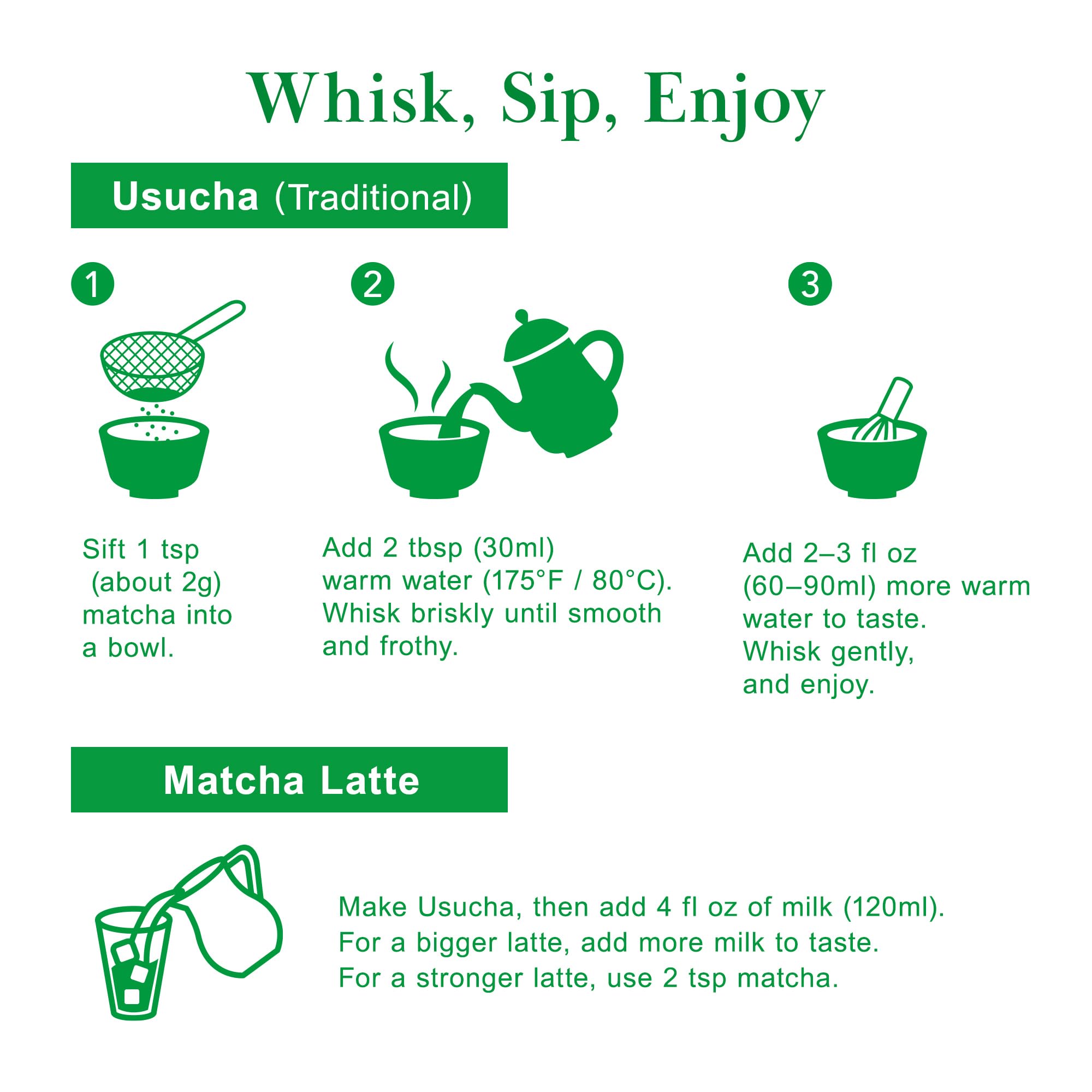 TSUJIRI Uji-origin matcha brings refined flavor to quiet afternoon tea sessions.