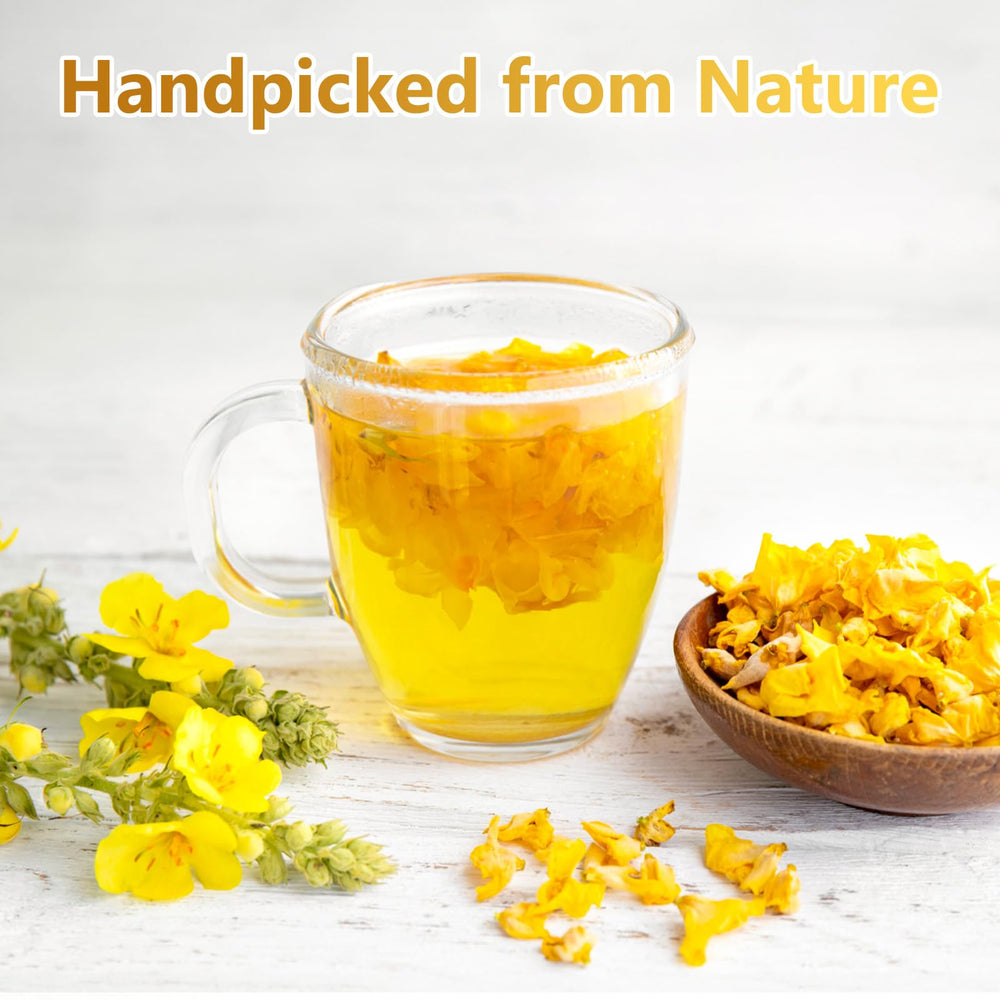 TTTea eco-friendly tea bags preserve mullein flavor and purity.