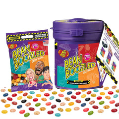 TULLIPAK BeanBoozled dispenser open for a dare-filled party night