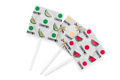 Tummypops Lime Peppermint close-up with bright citrus mint note.