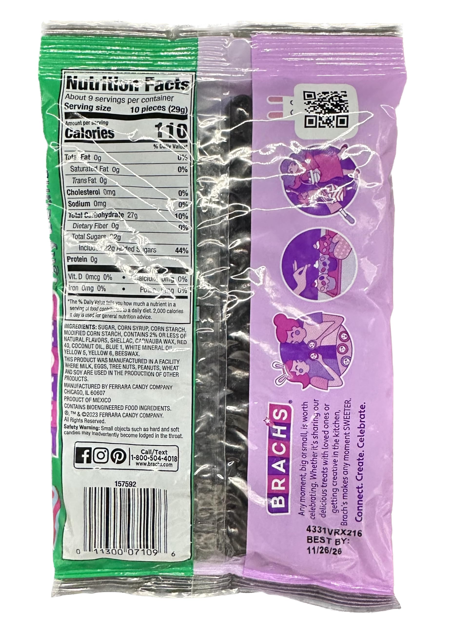 Tundras Black Licorice jelly beans eggs shape close-up for Easter celebrations