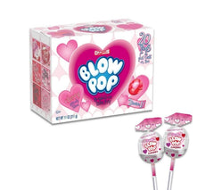 Tundras Charm Blow Pops Valentine card cutouts for gifting