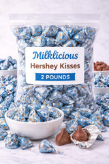 Tundras Chocolate Kisses Milklicious individually wrapped for freshness.