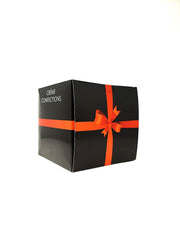 Tundras LindtTruffles cross-section, rich cocoa shell with smooth center.