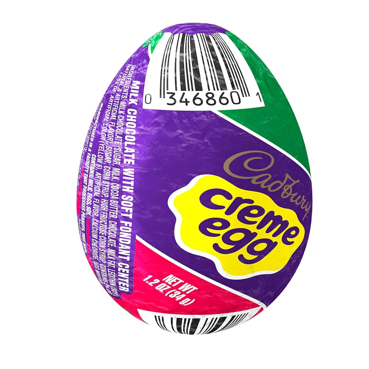 Tundras milk chocolate Creme Egg with fondant center for a gooey treat