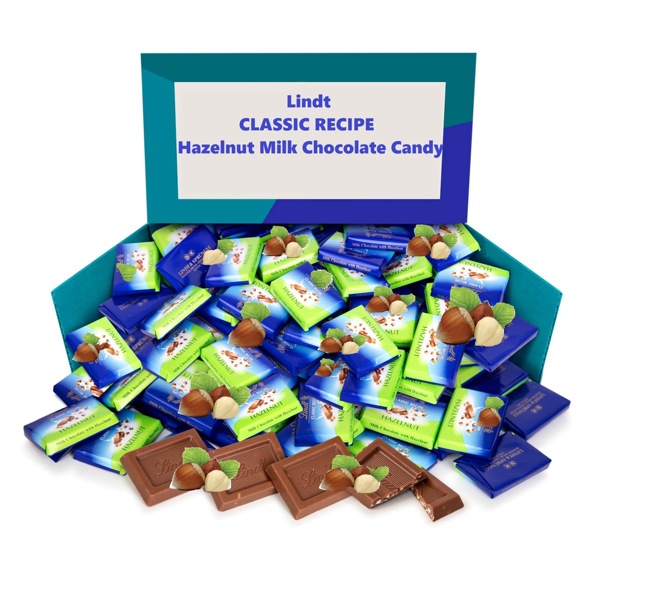 Tundras Hazelnut Milk Chocolate, individually wrapped bars for gifting and parties