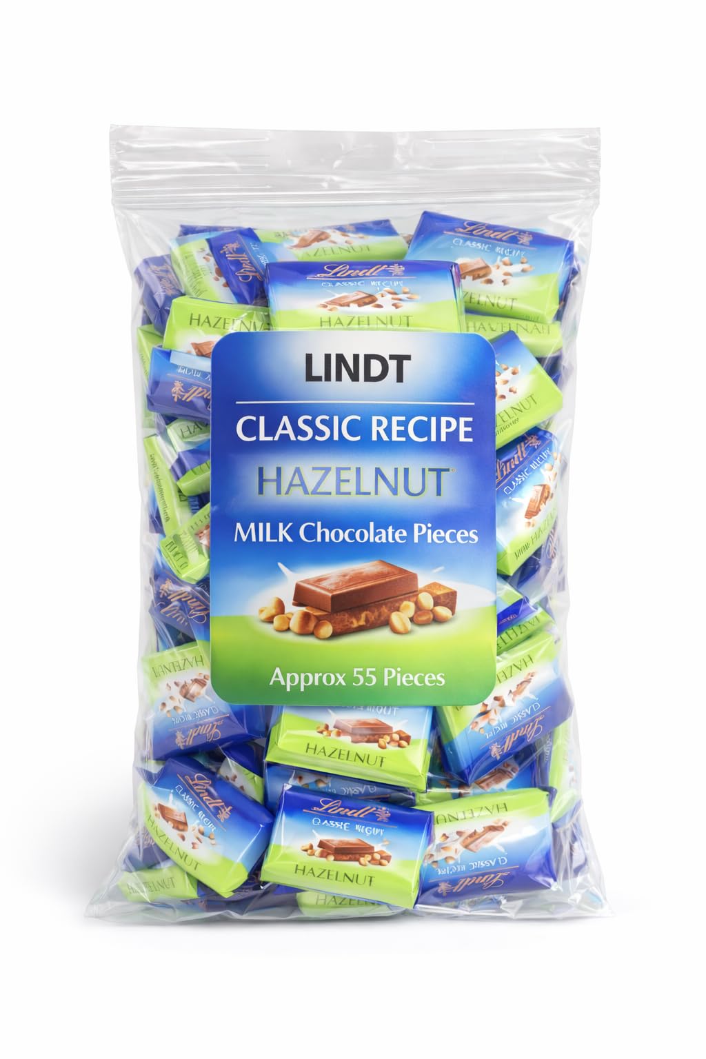Tundras Hazelnut Milk Chocolate pieces in a gift-ready pack for sharing