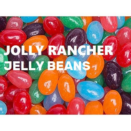 Tundras Jelly Beans soft chewy texture close-up highlighting candy.