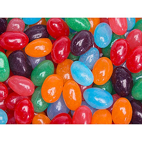 Tundras Jelly Beans strawberry-orange-blue-raspberry flavor set for gifting.