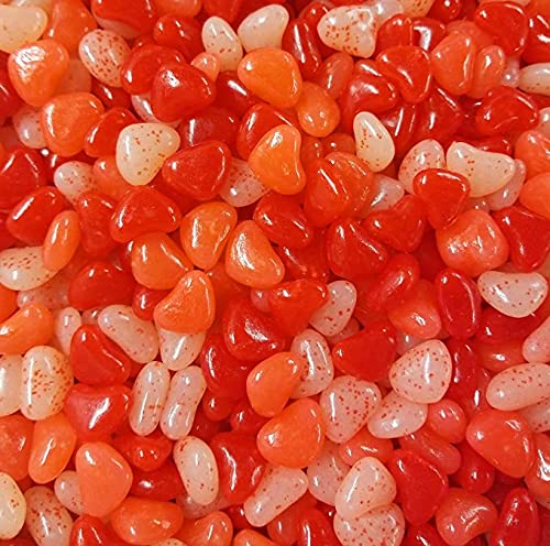 Tundras Jelly Hearts heart-shaped candies in red, pink, white for festive gifting.