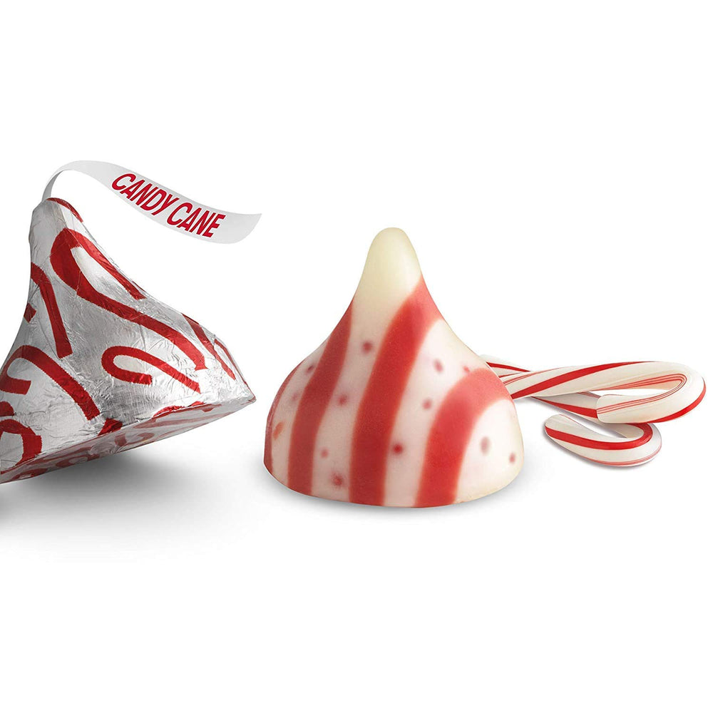 Tundras KissesCandy Cane Kiss wrappers in red and white for holiday baking and desserts.
