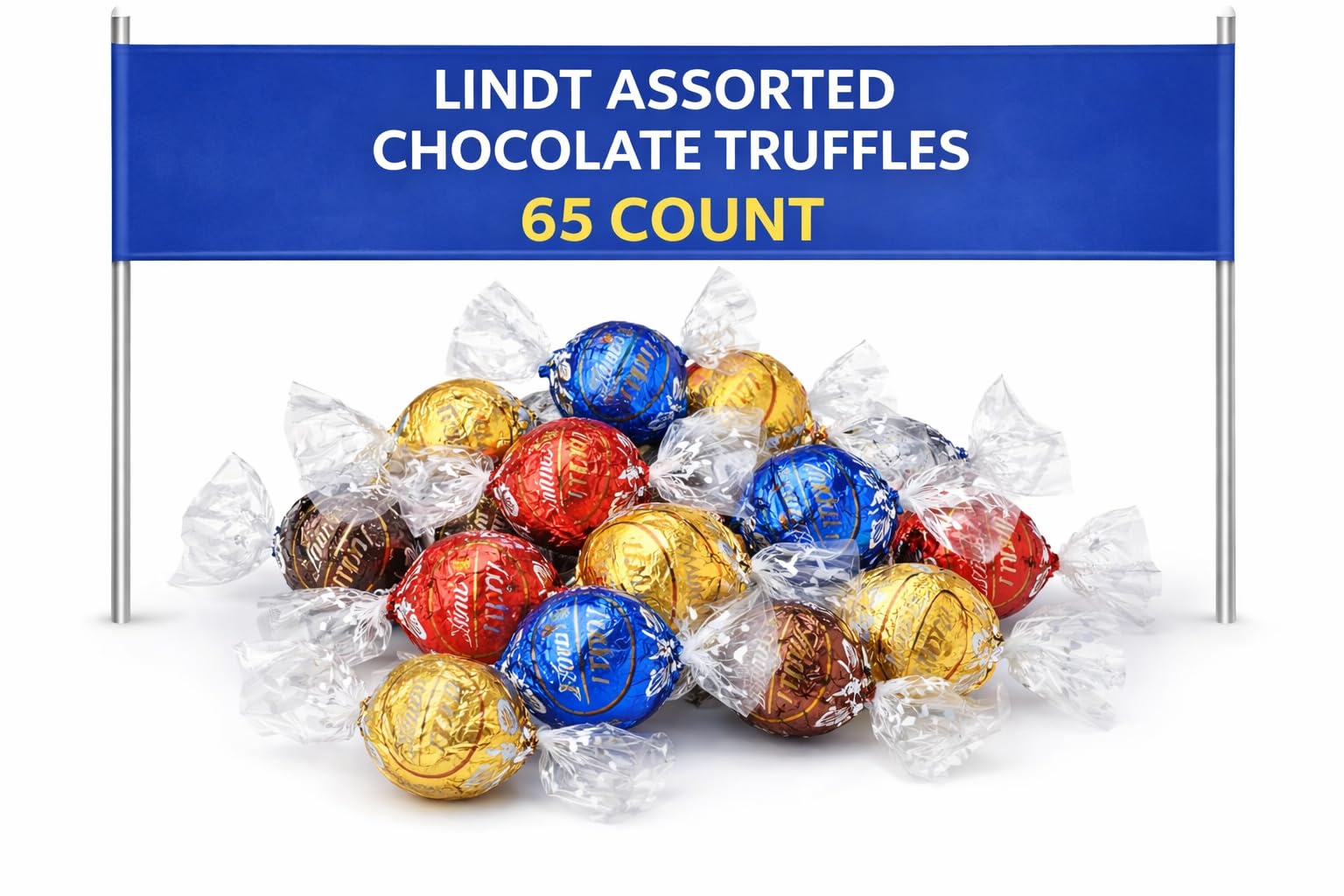 Tundras Lind.t Truffles individually-wrapped pieces keep freshness and easy sharing.