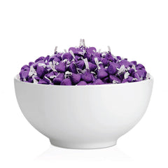 Tundras purple-foil-wrapping closeup ideal for gift-ready presentation.