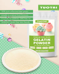 TUOTAI gelatin powder helping set marshmallows and creamy fillings
