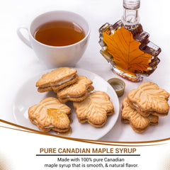 Cream-filled center delivering rich maple flavor in every bite.