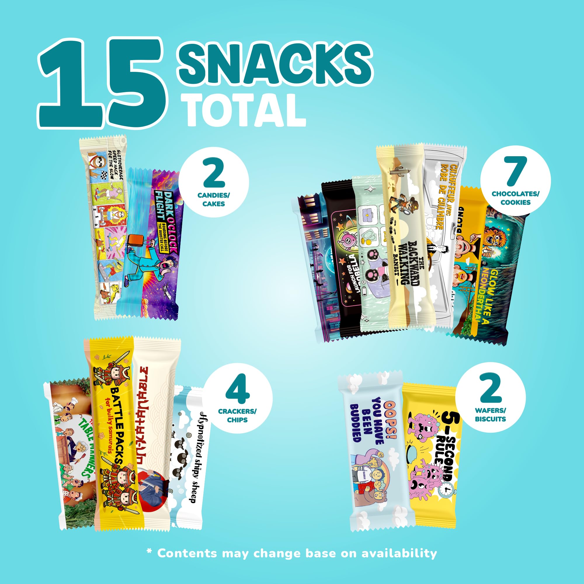 Turkish Munchies Midi Hamper assortment, colorful snack lineup inviting curious tasters