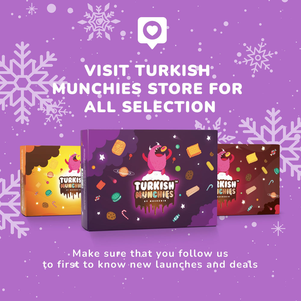Turkish Munchies photogenic unboxing snacks invite share-worthy moments.