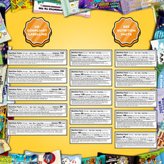 Turkish Munchies world flavors map highlights global snacks with storytelling appeal.