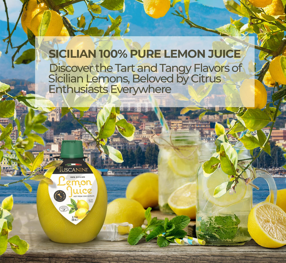 Close-up of the lemon-shaped squeeze bottle for mess-free pouring.