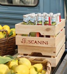 Tuscanini Sparkling Lemonade with no artificial flavors offers a crisp refreshment
