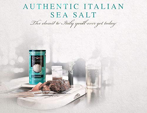 Tuscanini sea salt bath dissolving for a relaxing spa-like soak.