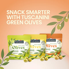 Tuscanini Snack Olives Spicy Pouch adds bold flavor to snacks
