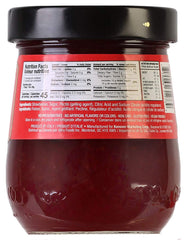 Tuscanini strawberry preserves spread on bread showcasing vibrant color and natural sweetness