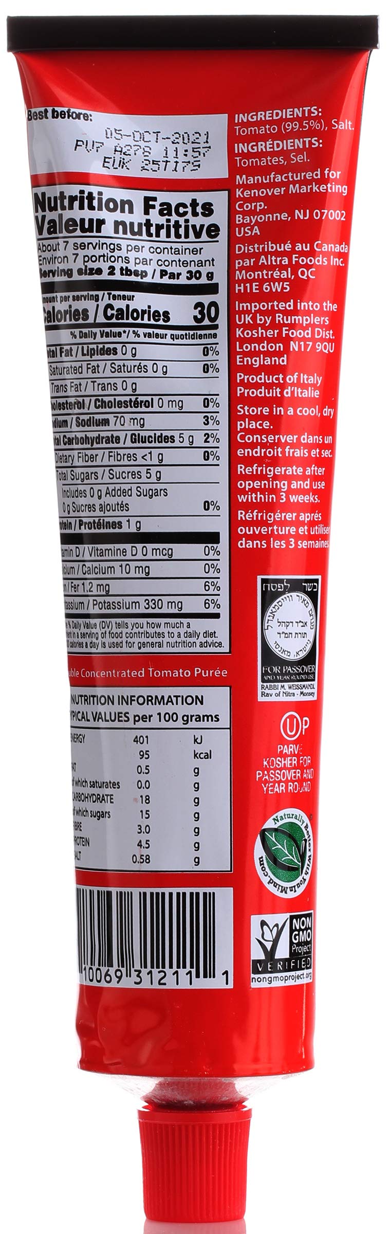 Pasta dish finished with Tuscanini tomato paste base for vibrant flavor.